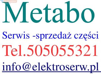 Metabo szczotki węglowe do W7-115Quick, W7-125Quick, WE9-125Quick, WE14-125Plus 31603392 31603551 316042070 316047440