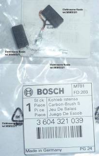 Bosch szczotki 3604321039 do nożyc GSC160, GSZ160
