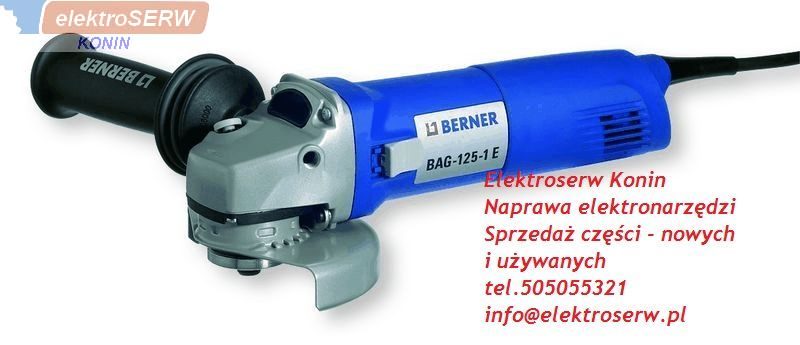 Berner elektronika do szlifierki BAG-125-1-E