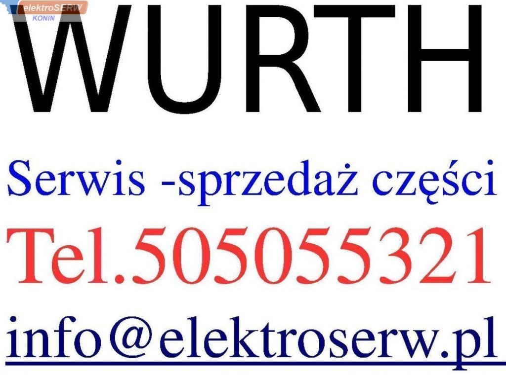 Wurth elektronika do szlifierki 0708 473 002 EWS125-ES