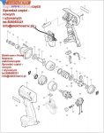 MAKITA zębatki 226336-1 do 6932FD klucz udarowy