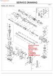 MAKITA koło zębate 226691-1 do HM1213C