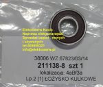 MAKITA łożysko kulkowe 211138-8 6001
