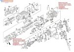 Bosch GBH 2-26 DRE sprężyna dociskowa 1 614 611 006