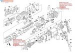 Bosch GBH 2-26 DRE podkładka oporowa 1 610 190 049
