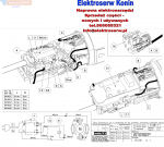 Hilti Części zamienne do szlifierki kątowej DCG 500 S 341457 schemat