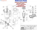 Hilti części zamienne do wiertarki akumulatorowej TE 6-A 203330