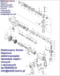 Makita sprężyna 233234-2 do wiertarki
