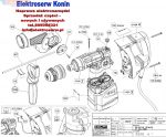Hilti części zamienne do młotowiertarki TE 30C-AVR 360130