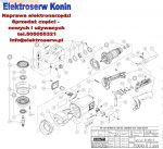 Hilti części zamienne do szlifierki kątowej DC 180-S 281784