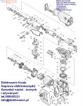 Makita łożysko kpl. 154547-7 do piły posuwowej