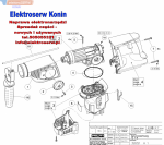 Hilti złączka sprzęgła do młotowiertarki TE7-A TE7-C 327313