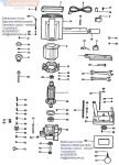 Dewalt ELU MOF69 korpus silnika obudowa 249008-01