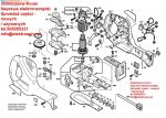 Bosch 2608000222 podstawa GSA800PE piła szablasta