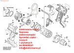 BOSCH przekładnia planetarna 2606200260 GSR14,4VE-2