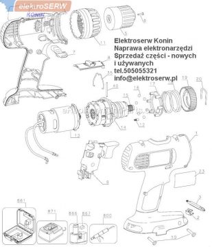 Dewalt końcówka wkrętaka 607918-41 DC970 DW925 DW926