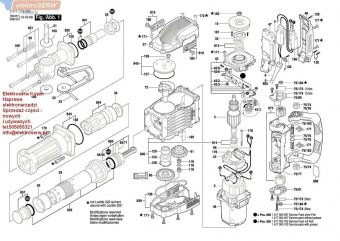 Bosch tuleja mocująca do młota GSH 16-28 2917760187