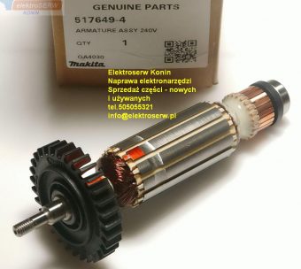 Makita wirnik do szlifierki kątowej GA4530 GA5030 PJ7000 517649-4