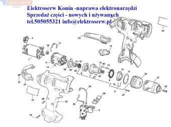 Wurth / Master włącznik 0706 103 074 BS12A BS14A  power