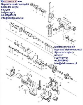 Makita kaseta na o-ring 324216-6 do szlifierki kątowej