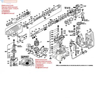 Wurth / Master BMH40-SE części zamienne do młota art. 0702551