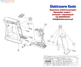 Hilti części zamienne do młotowiertarki akumulatorowej TE 4-A22 329874