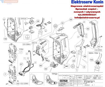 Hilti części zamienne do młotowiertarki TE 60-ATC 364123