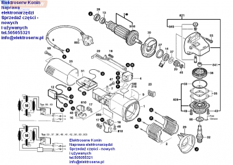 Bosch wentylator do szlifierki kątowej 1606610142