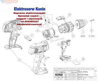 Hilti części zamienne do wkrętarki SFC 14-A 1021624