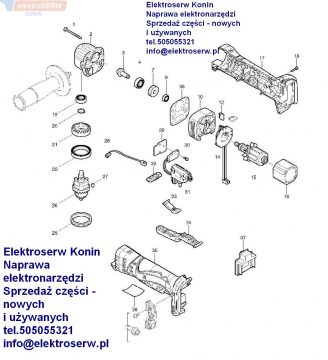 Makita uchwyt wiertarski 763174-5