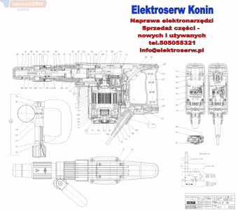Hilti elektronika do młota wyburzeniowego TE705 TE704