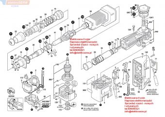 Wurth / Master części zamienne do młota MH 10-SE