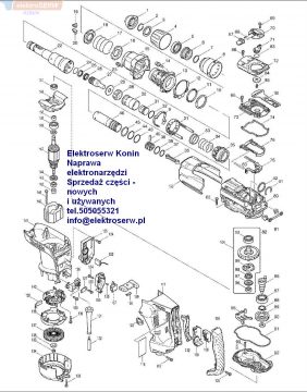 Makita uszczelka olejowa 213231-4 do młota