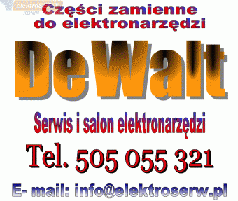 DeWalt pokrywa wyłącznika N377629 do piły