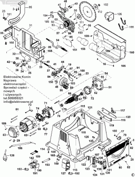 DeWalt pokrywa wyłącznika N377629 do piły