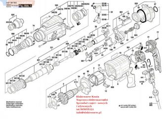 Berner części zamienne do młotowiertarki BHD-2-28EC