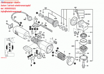 Wurth wirnik do szlifierki EWS125 1020W 0708482062