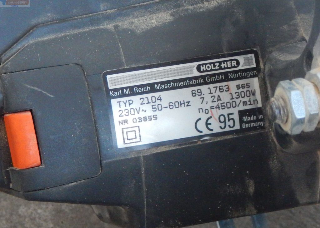Holzher zagłębiarka 2104