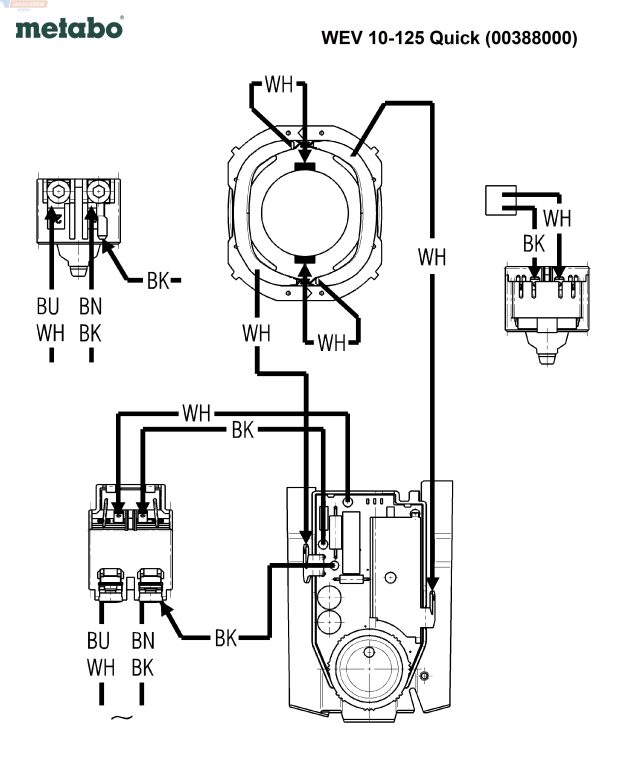 Metabo elektronika 230V do szlifierki WEV 10-125 Quick