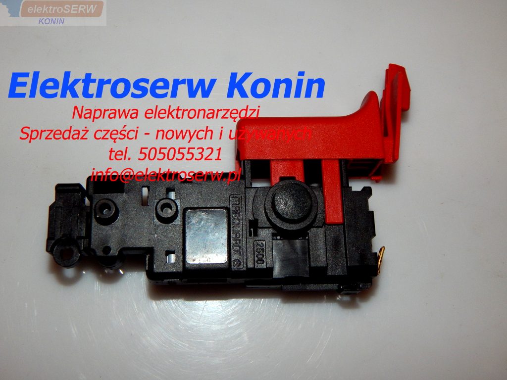 Włącznik do wiertarki, młota udarowego Bosch GBH 2-26, 2400, 2600, 2-28, 2-22, 2-23,  2-24