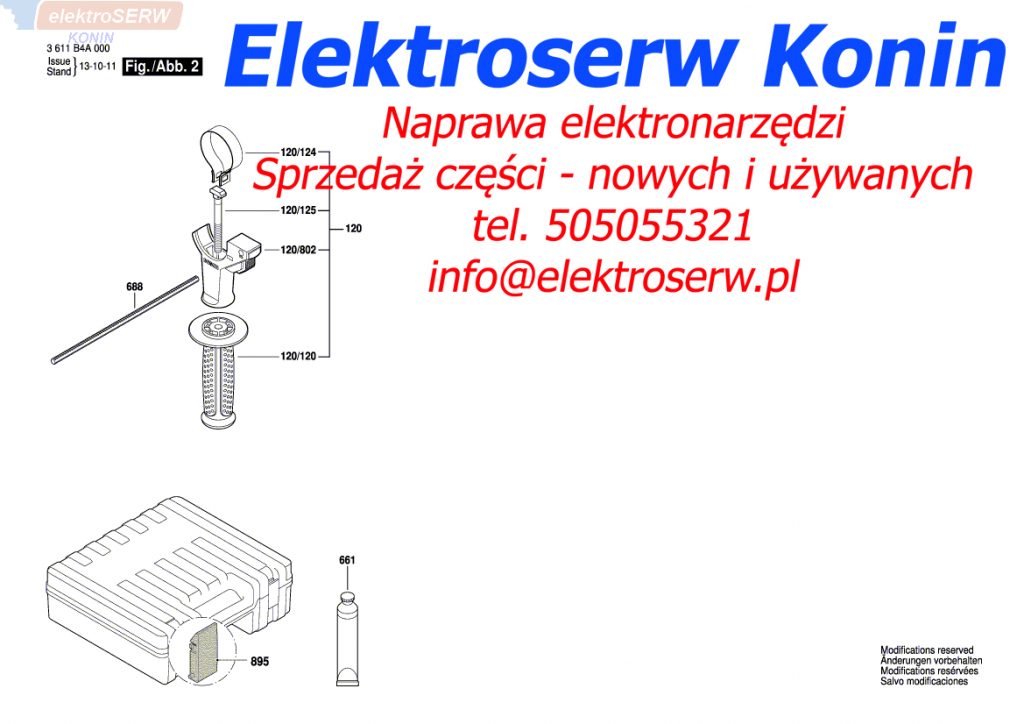 Bosch wirnik GBH 3-28 DFR 1617000690