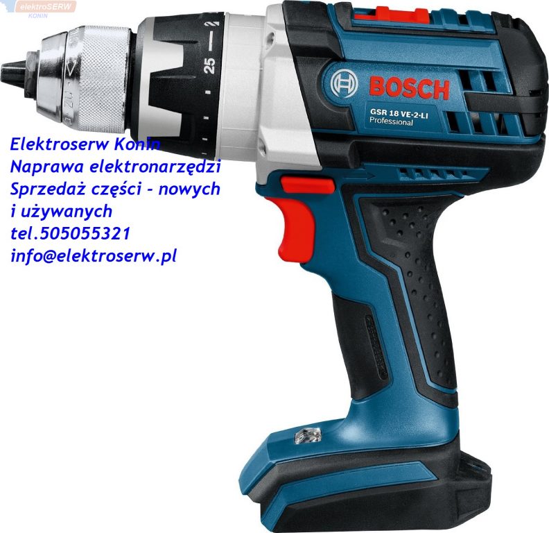 BOSCH GSR18 VE -2 LI wkrętarka akumulatorowa