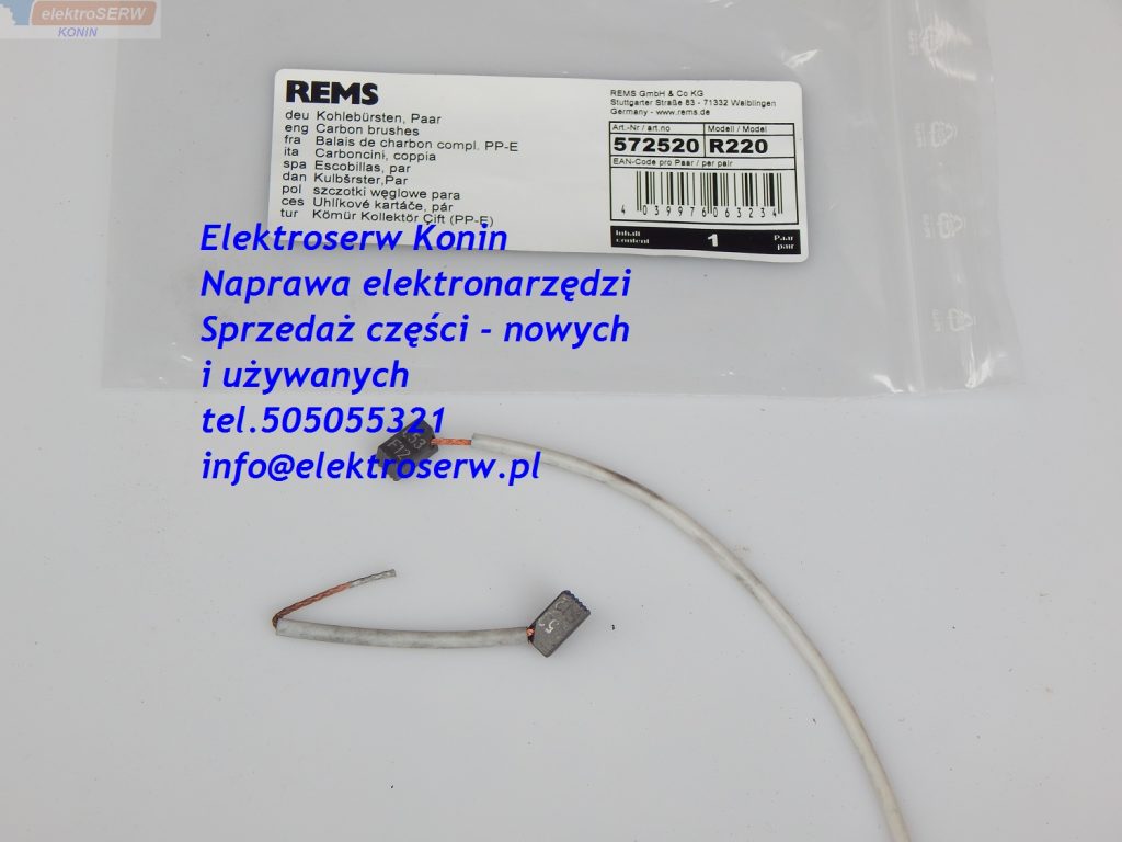 Rems szczotki  572520 R20 Mini-Amigo, Power-Press E