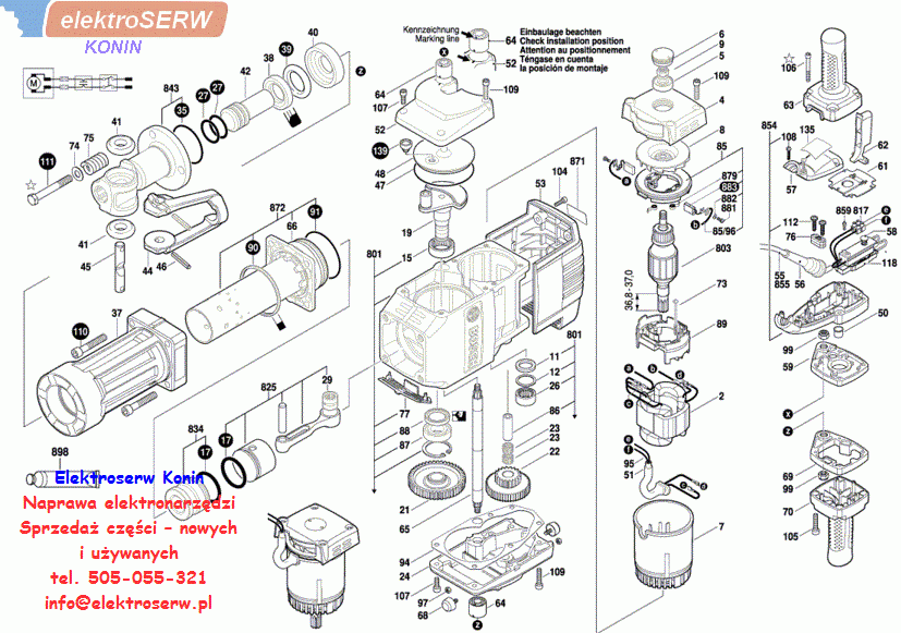 Bosch tarcza oporowa do GSH 27 VC 1610102616