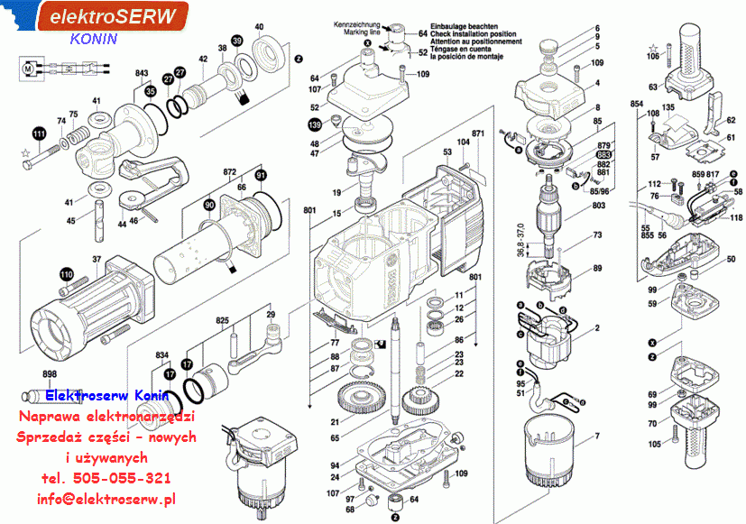 Bosch pierścień uszczelniający do GSH 27 VC 1610283016