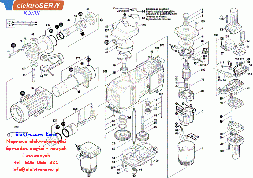 Bosch wkręt soczewkowy torx M4x10 do GSH 27 VC 1613490005