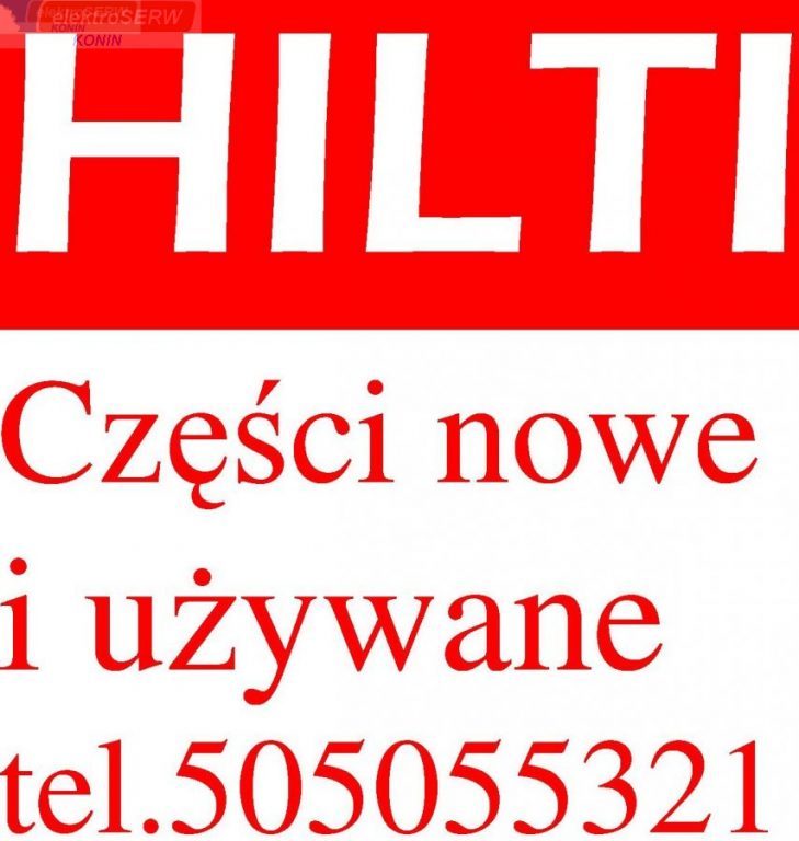 Hilti DC230 lista części zamiennych