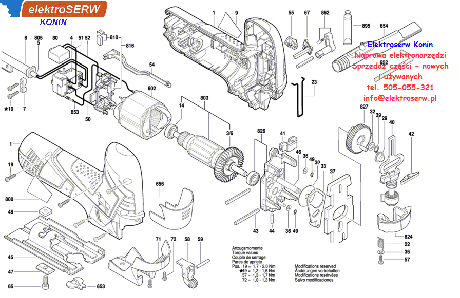 Bosch sprężyna skrętowa do wyrzynarki 1619P07152
