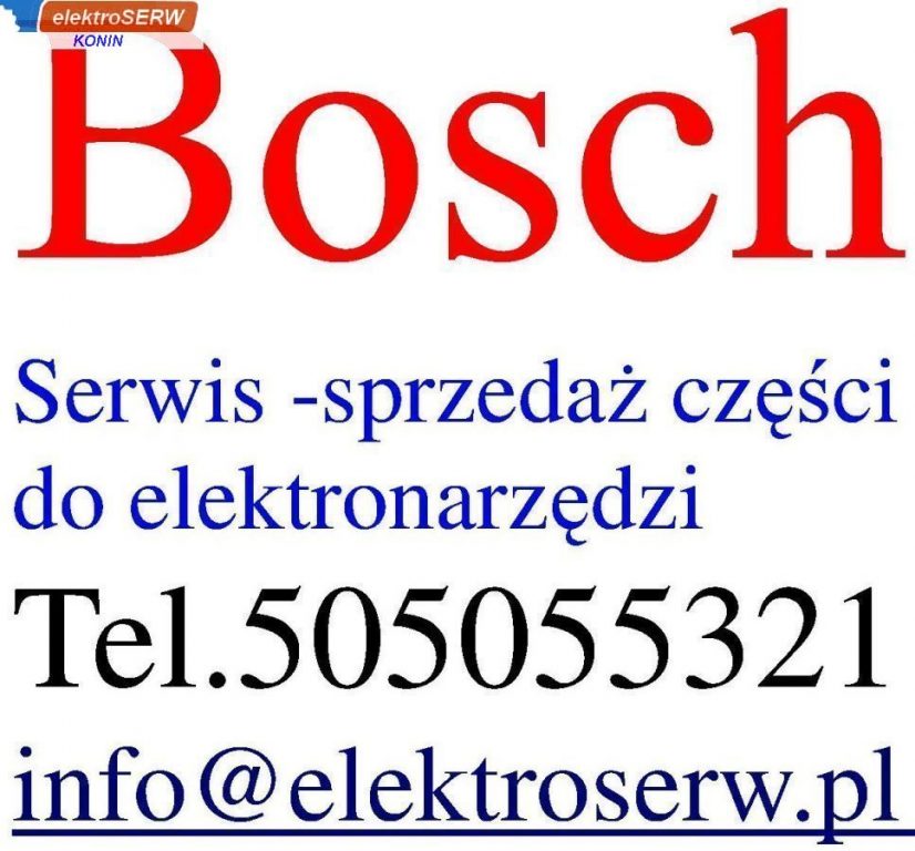 Bosch tabliczka znamionowa do urządzenia wielofunkcyjnego 2609132899