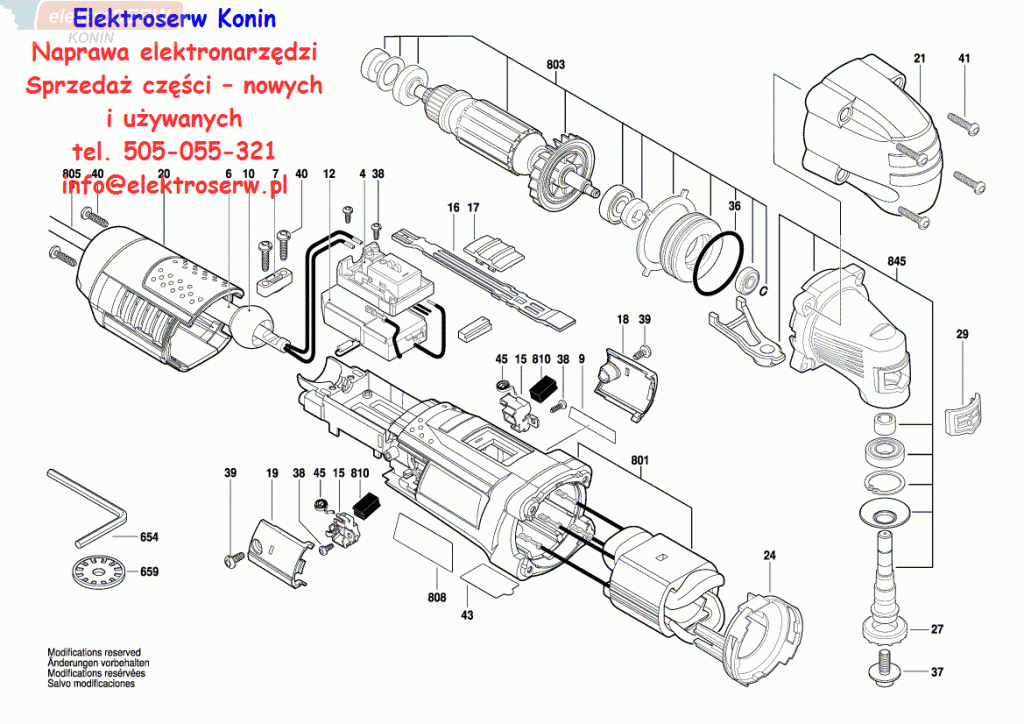 Bosch przegub kulowy do urządzenia wielofunkcyjnego 2609100929